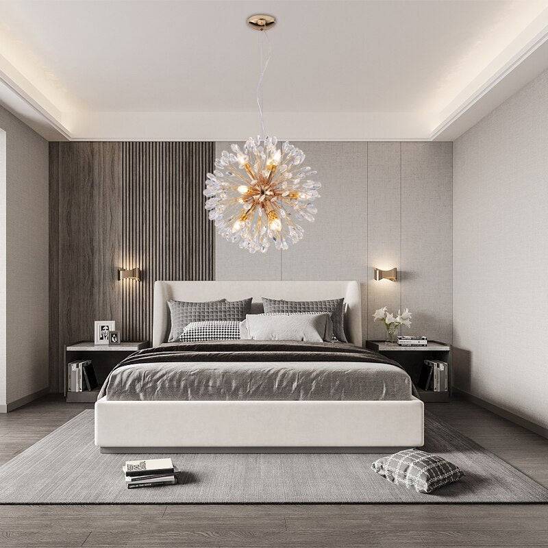 Vanci Crystal Dandelion Modern Chandelier-Sylvia Space