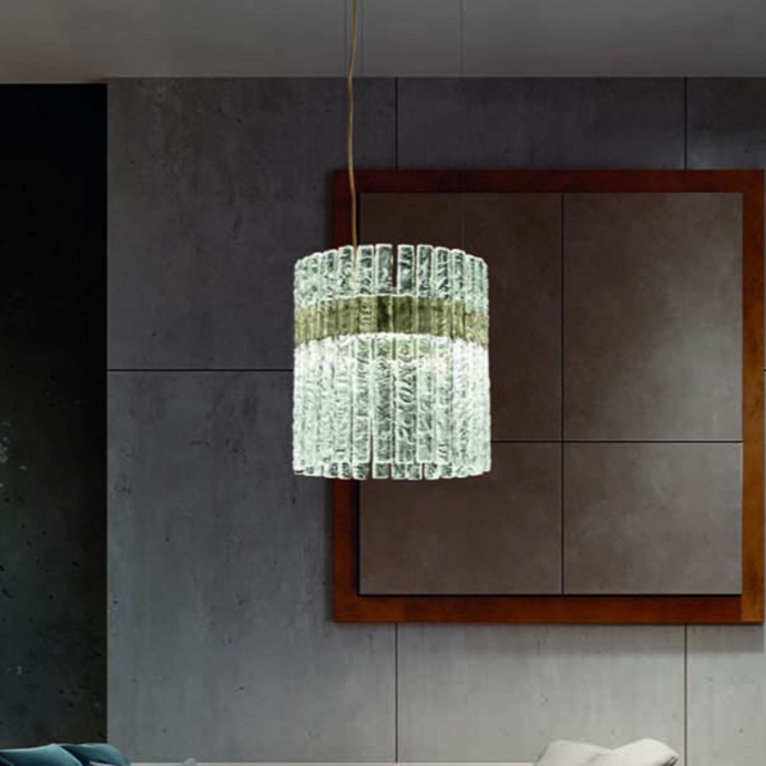 Vegas S RD 40/60 | LED Modern Chandelier - Masiero-Sylvia Space