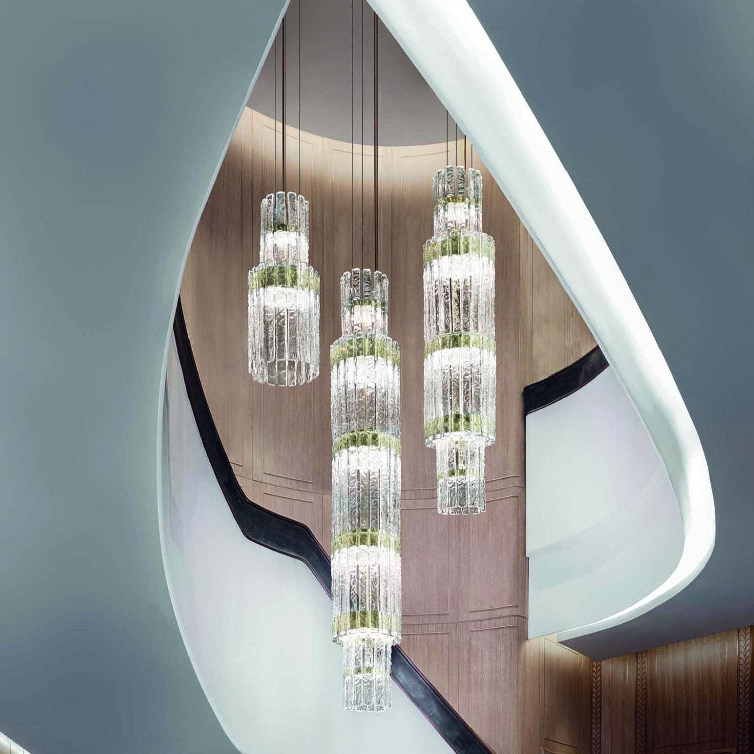 Vegas S VRT 70/90/140/180 | LED Modern Chandelier - Masiero-Sylvia Space