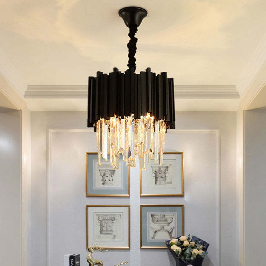 Vigo Crystal Ceiling Light-Sylvia Space