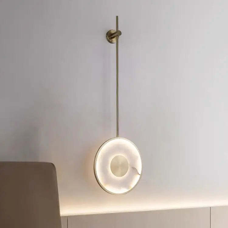 Alabaster Bedside Wall Mounted Lamps