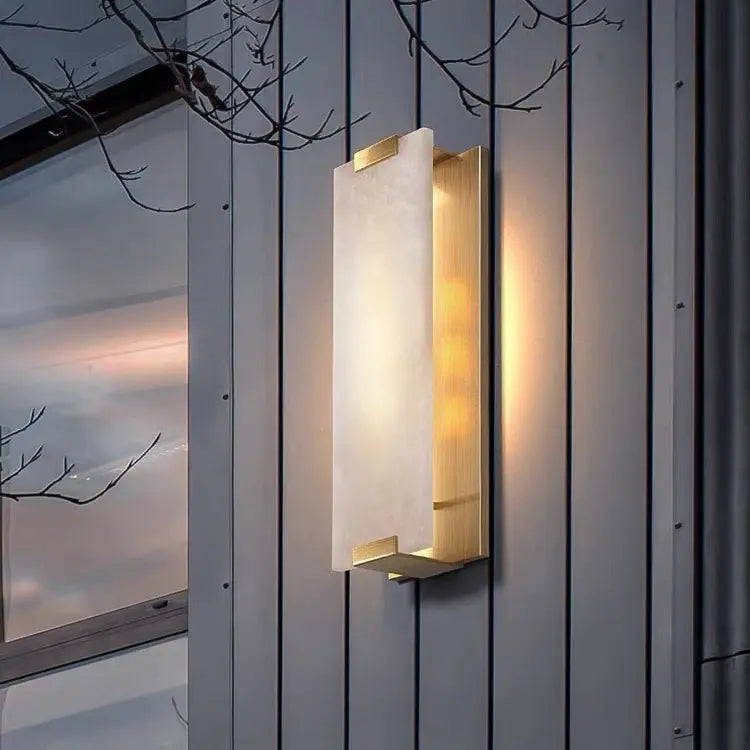 Alabaster Foyer Entryway Gallery Wall Sconces