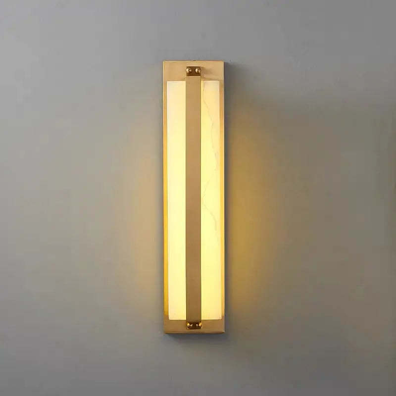 Alabaster Hallway Sconce Light Fixture