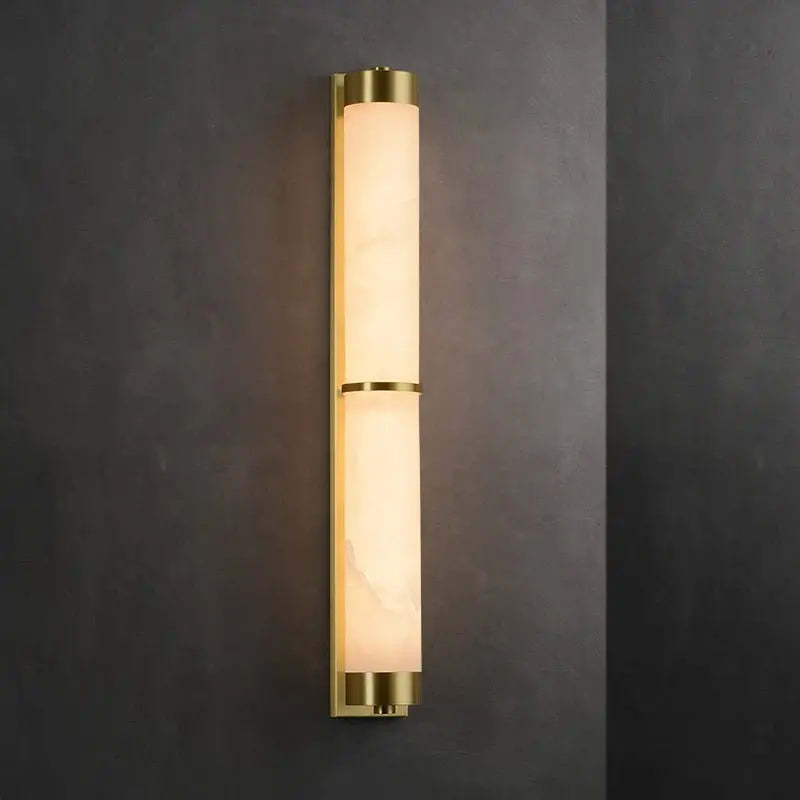 Alabaster Linear Wall Sconce For Living Room