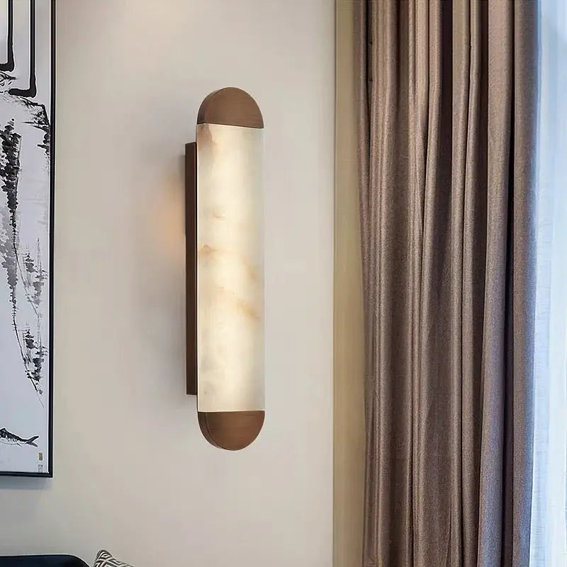 Alabaster Modern Wall Sconces For Living Room
