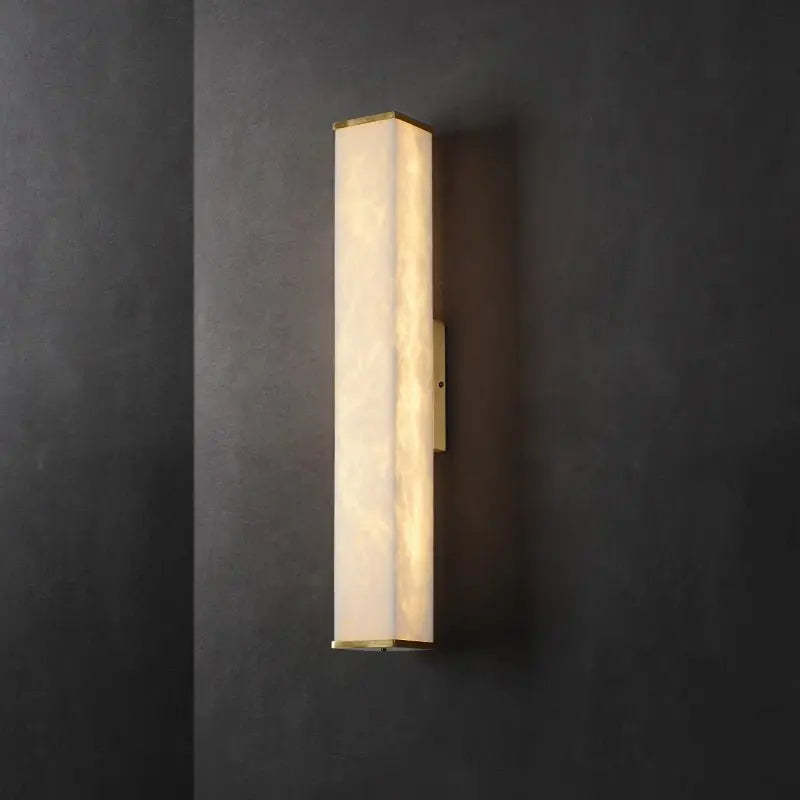 Real Alabaster Wall Sconce For Living Room