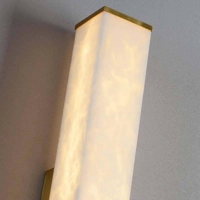 Real Alabaster Wall Sconce For Living Room
