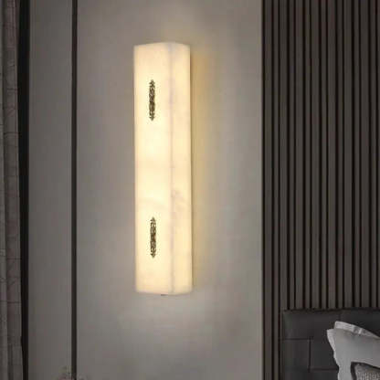 Real Alabaster Wall Sconces Living Room
