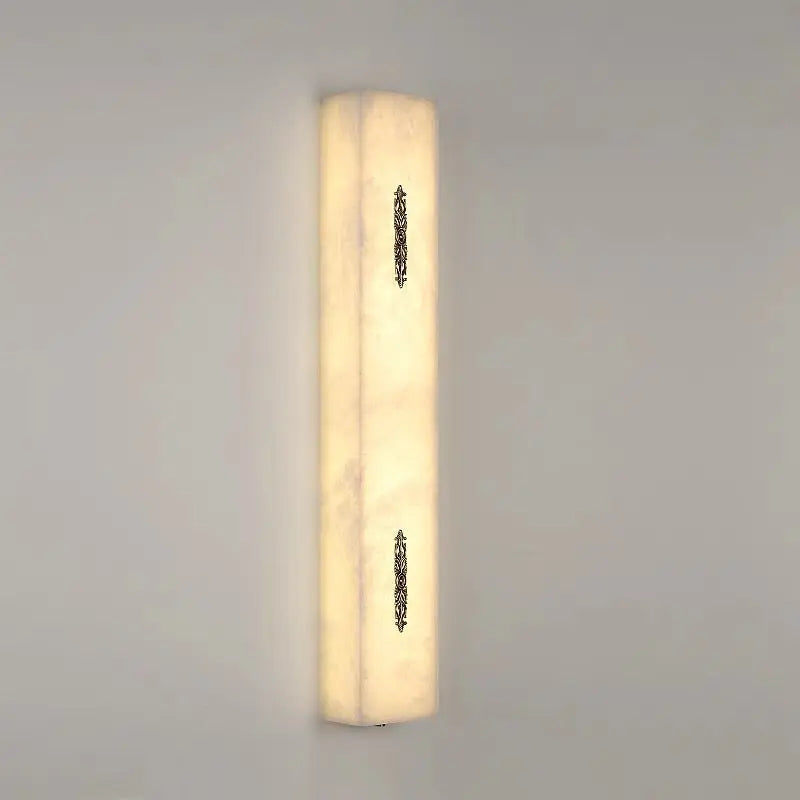 Real Alabaster Wall Sconces Living Room