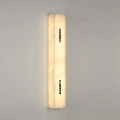 Real Alabaster Wall Sconces Living Room