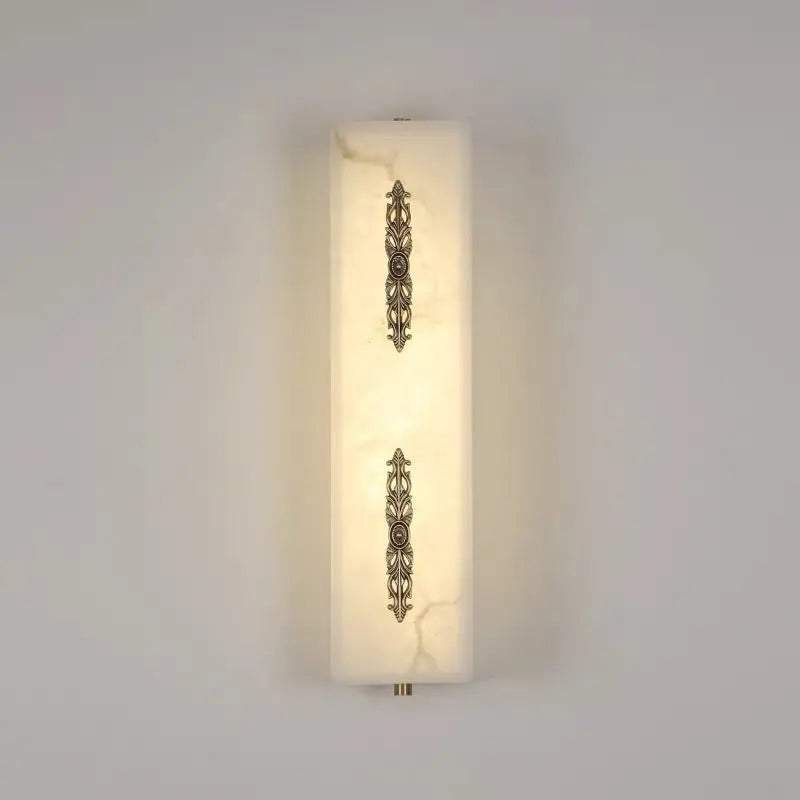 Real Alabaster Wall Sconces Living Room