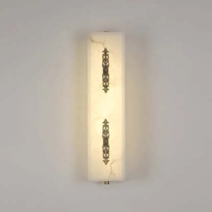 Real Alabaster Wall Sconces Living Room