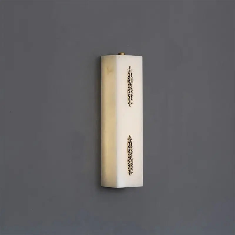 Real Alabaster Wall Sconces Living Room