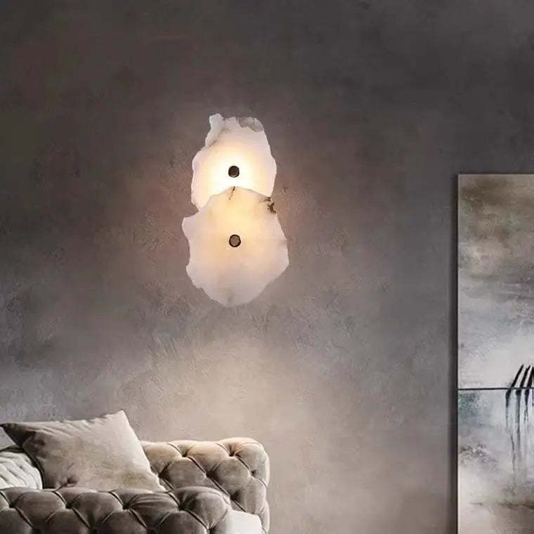 Real Alabaster Wall Sconces Modern