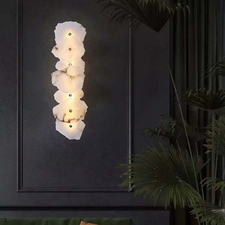 Real Alabaster Wall Sconces Modern