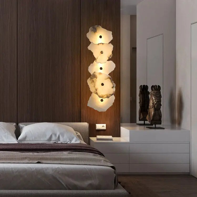 Real Alabaster Wall Sconces Modern