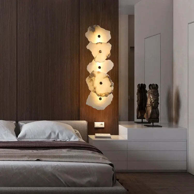 Real Alabaster Wall Sconces Modern