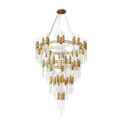 Waterfall 168-Light Modern Chandelier - Luxxu-Sylvia Space