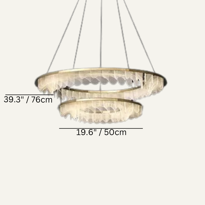 Nuray Chandelier Light-Sylvia Space