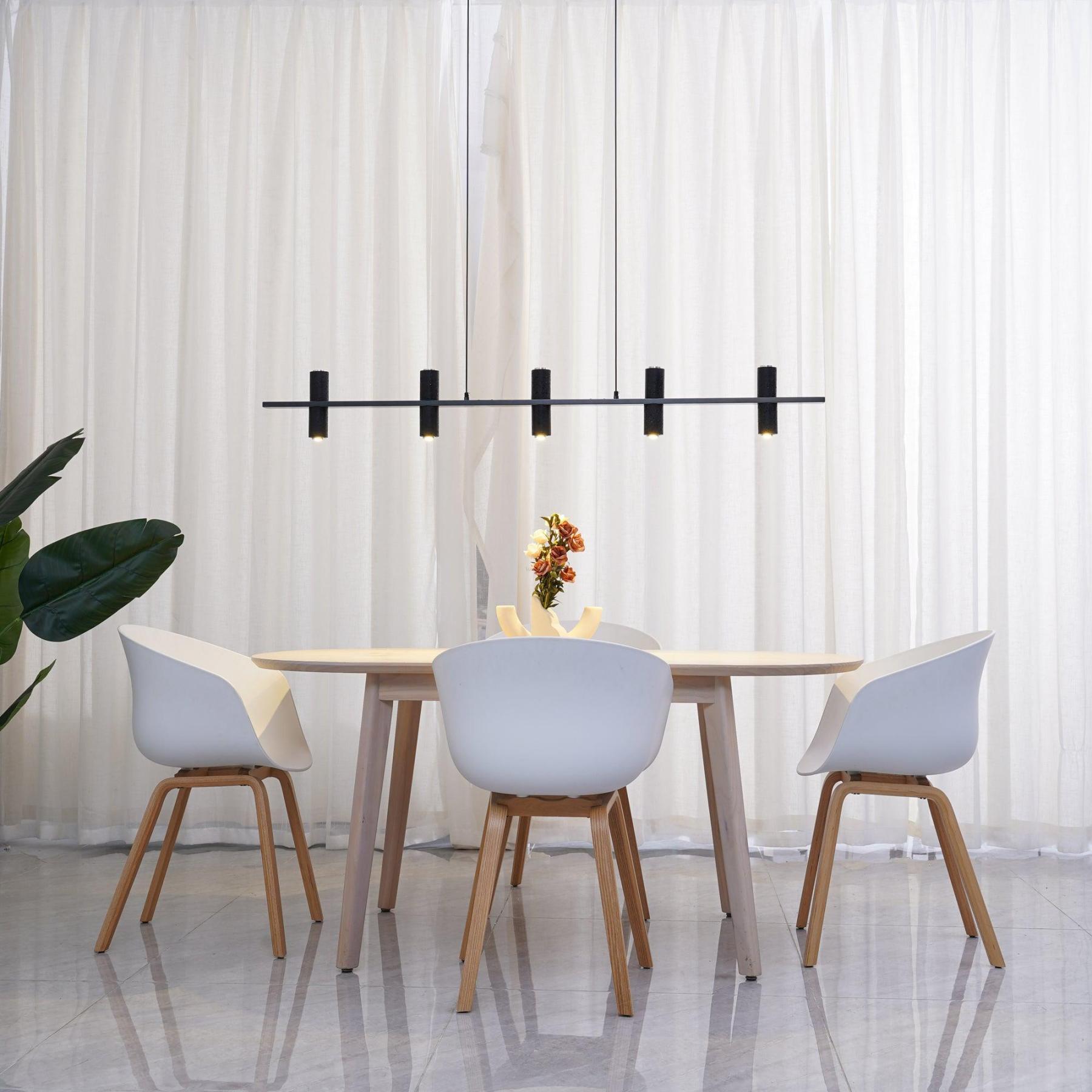 Meta Parallel Chandelier L 35.4″-Sylvia Space