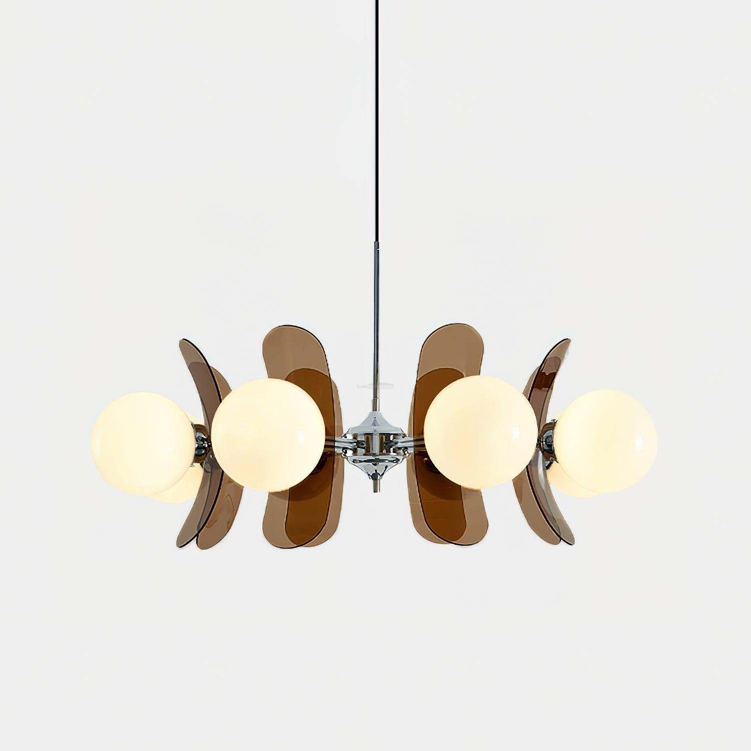 Phosphorescent Chandelier with3/5/6/8 heads-Sylvia Space
