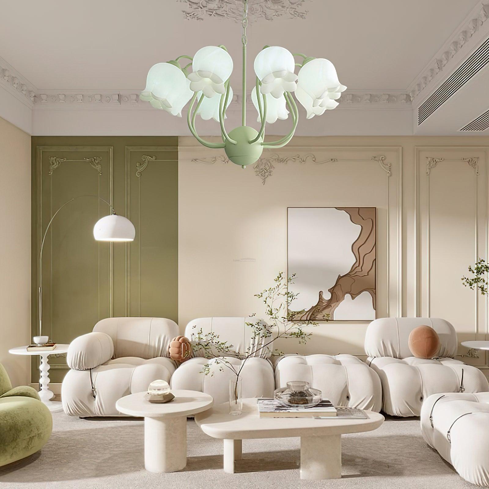 Lilium Chandelier with 3/5/6/8 heads-Sylvia Space