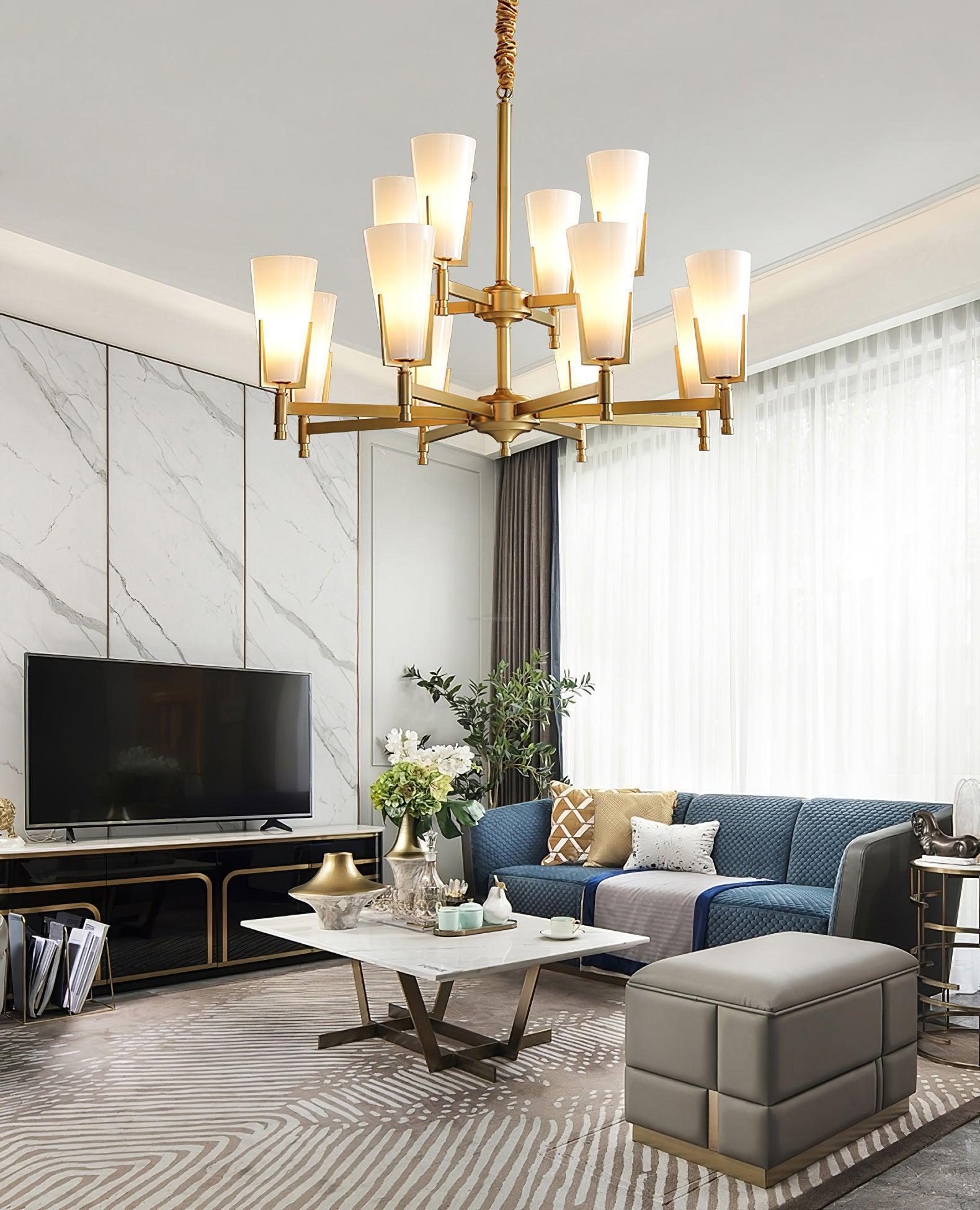 Upton Chandelier Φ 25.6″-Sylvia Space