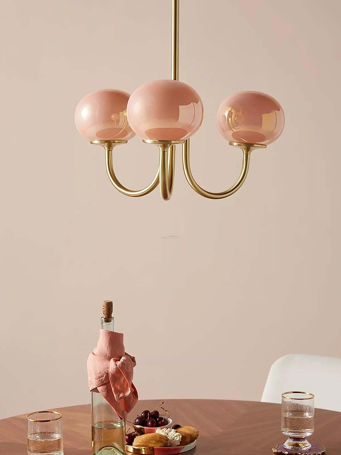 Marshmallow Chandelier 18''  26''-Sylvia Space