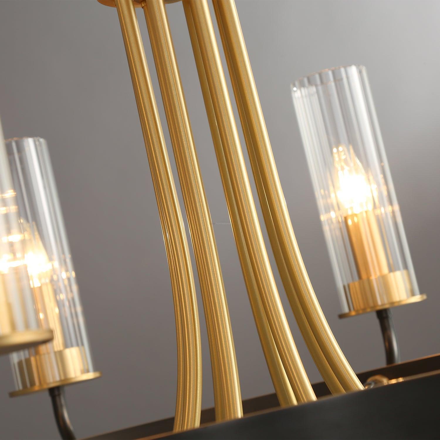Kearney Chandelier Φ 27.2″-Sylvia Space