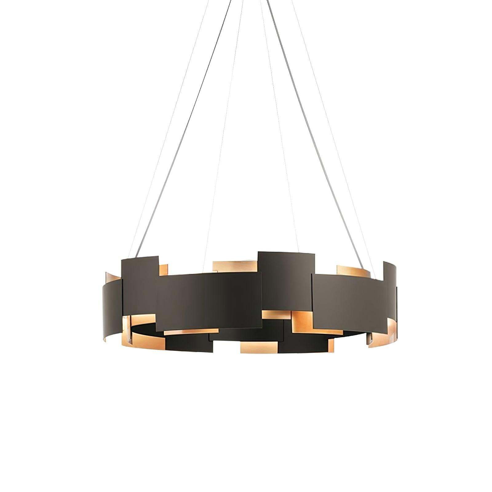 Kichler Oval Chandelier ∅ 23.6″-Sylvia Space