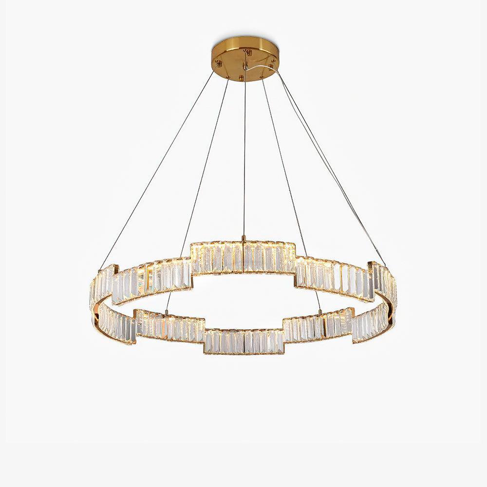 Stella Crystal Round Chandelier-Sylvia Space