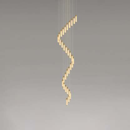 Celestial Alabaster Cascade Chandelier with 5/7/9/12/16/18/24/32 heads-Sylvia Space