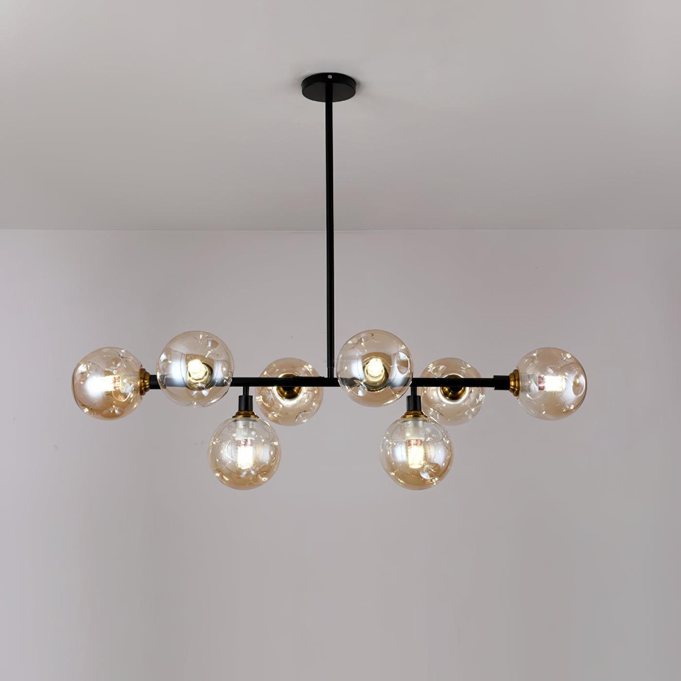 Primas Glass Linear Chandelier-Sylvia Space