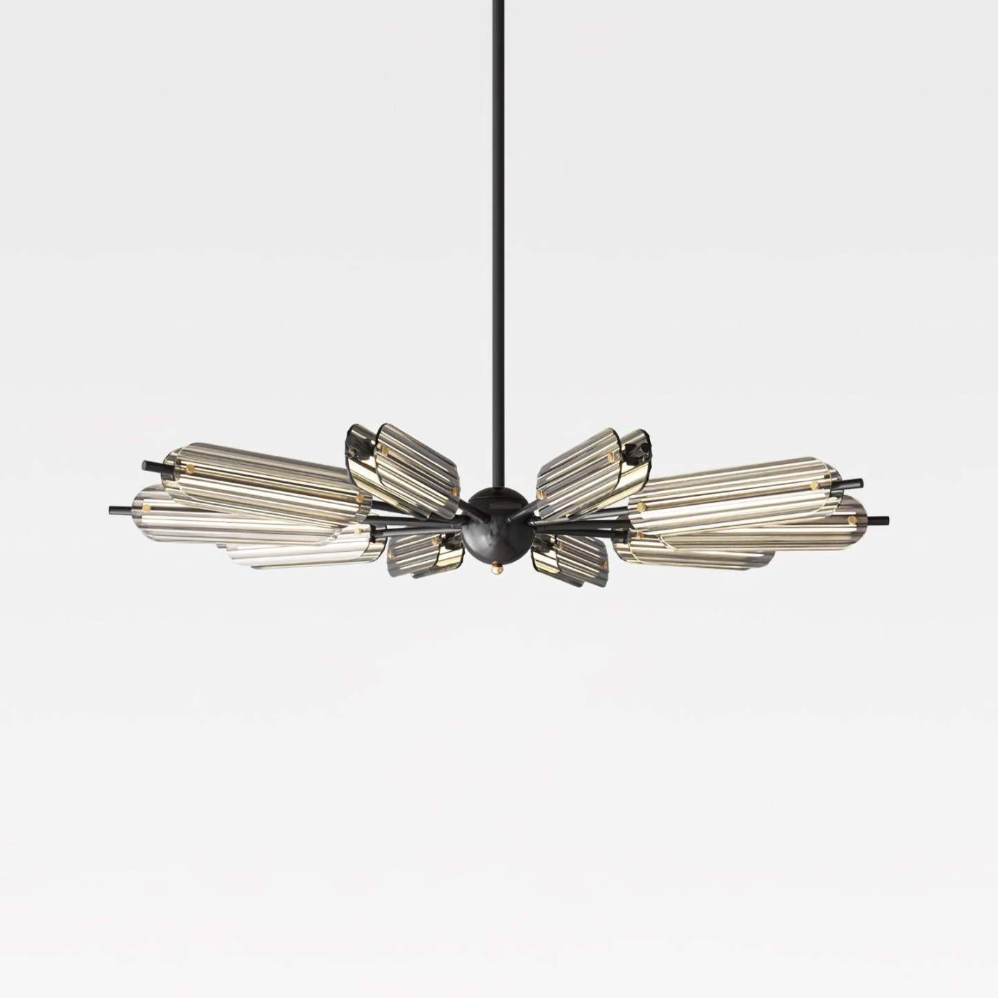 Sputnik Brass Chandelier with 6/8/10 heads-Sylvia Space