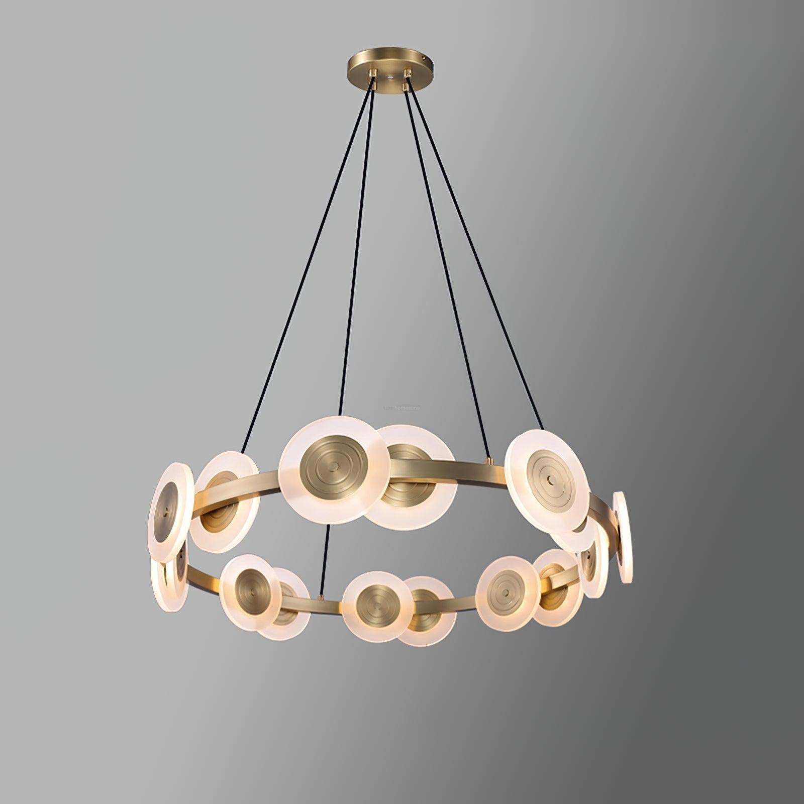 Samiya Nordic Chandelier ∅ 36.2″-Sylvia Space