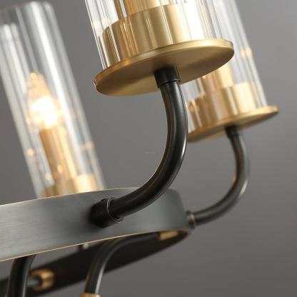 Kearney Chandelier Φ 27.2″-Sylvia Space