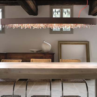 Olà S6 OV 160 | 6-Light Modern Chandelier  - Masiero-Sylvia Space