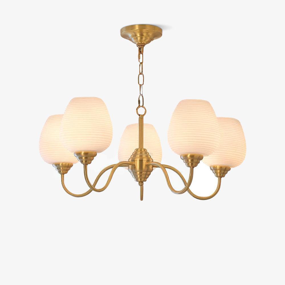 Endon Alton Chandelier with 3/5/8 heads-Sylvia Space