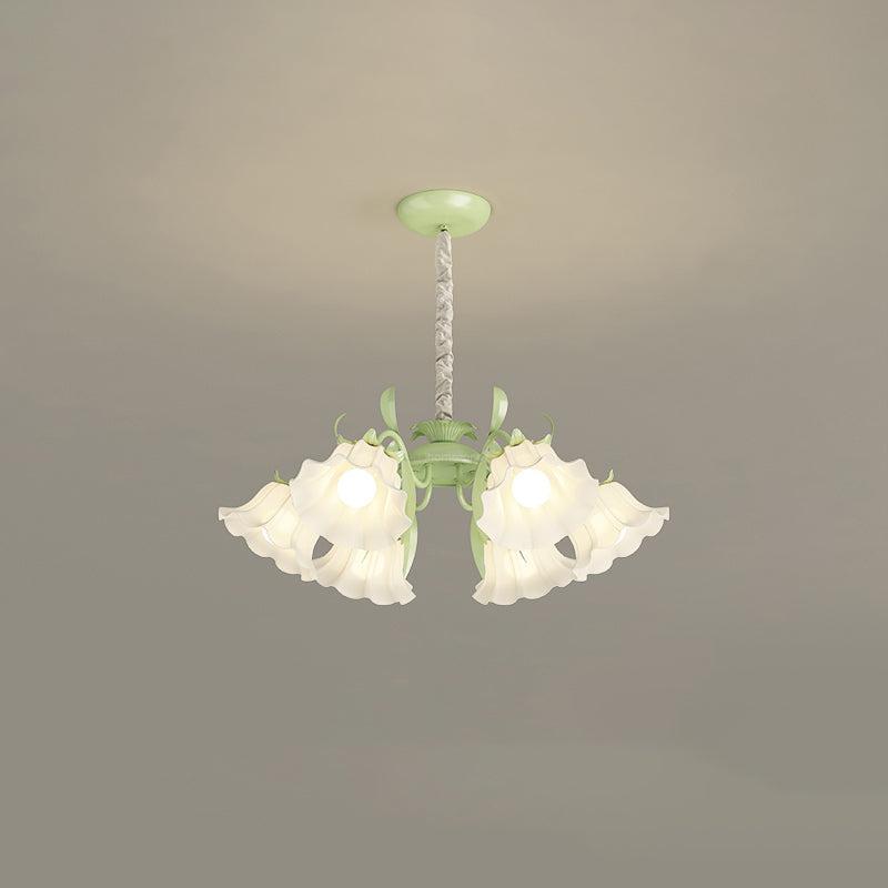 Pastoral Flower Chandelier with 6/9 heads-Sylvia Space