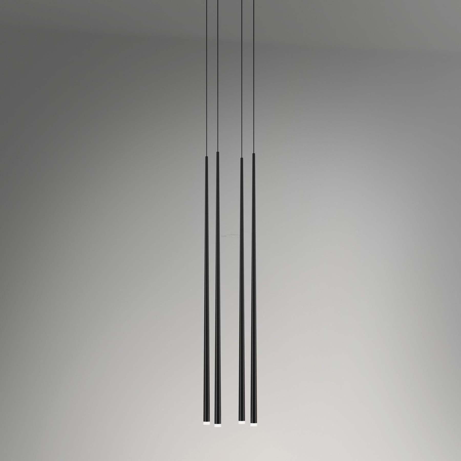 Slender Cone Round/Linear Chandelier-Sylvia Space