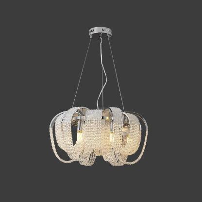 Mesh Crystal Chandelier with 1/6/9 heads-Sylvia Space