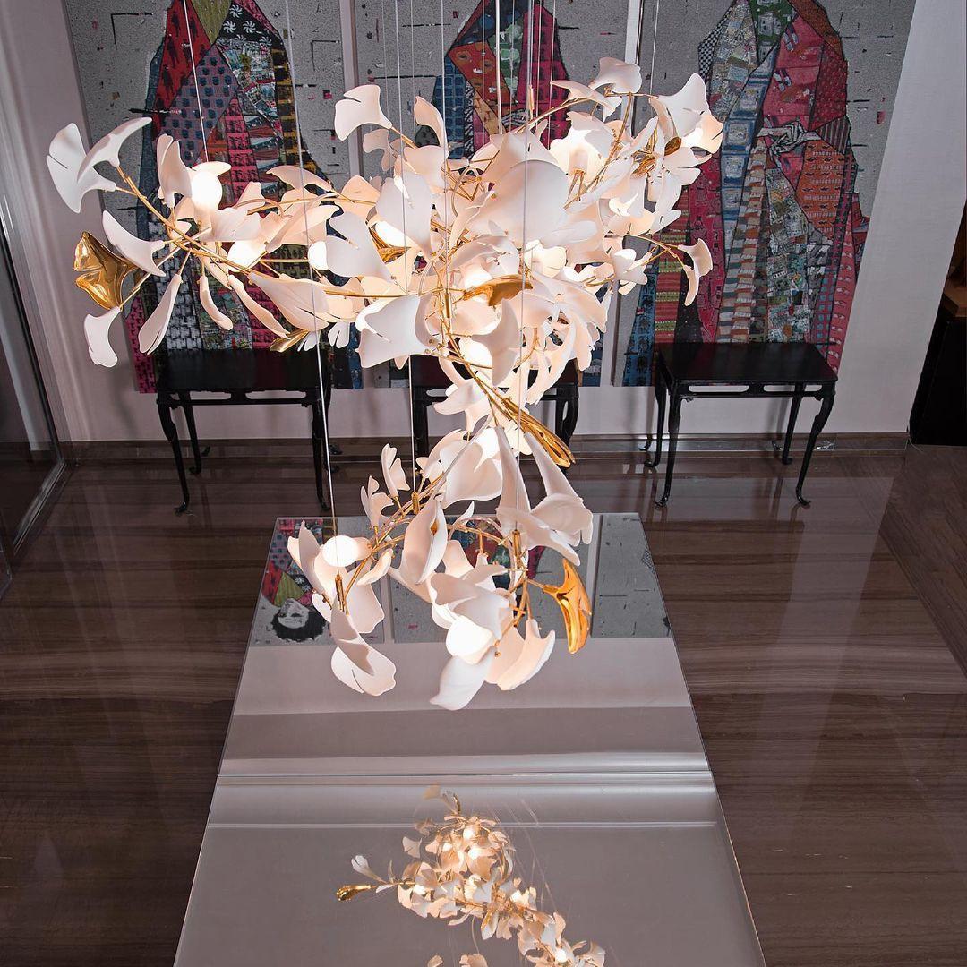 Gingko Chandelier Style E-Sylvia Space