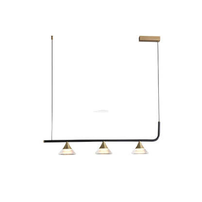 Tristan Restaurant Chandelier L 31.5″-Sylvia Space