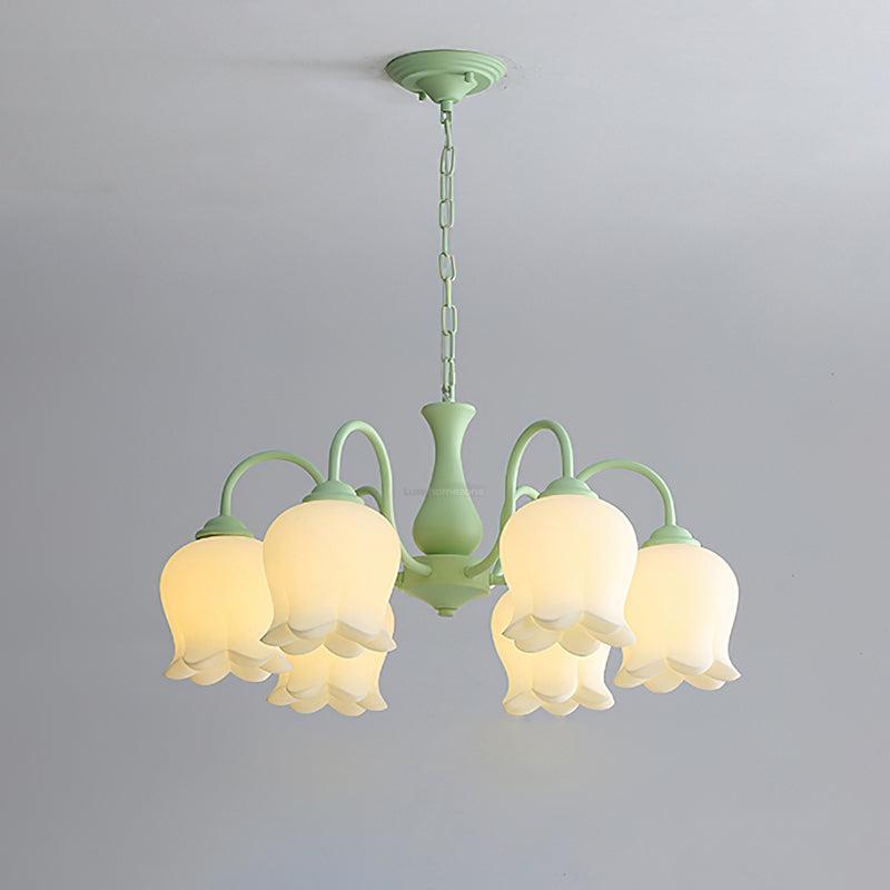 Elegant Lilium Chandelier with 5/6/8 heads-Sylvia Space