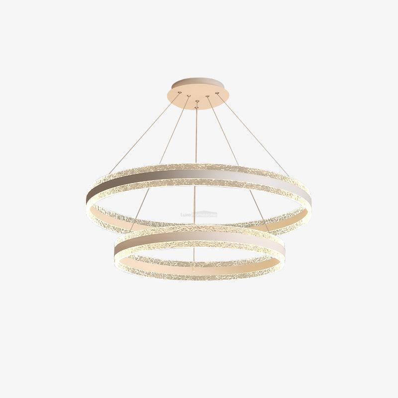 Modern Circle Chandelier-Sylvia Space