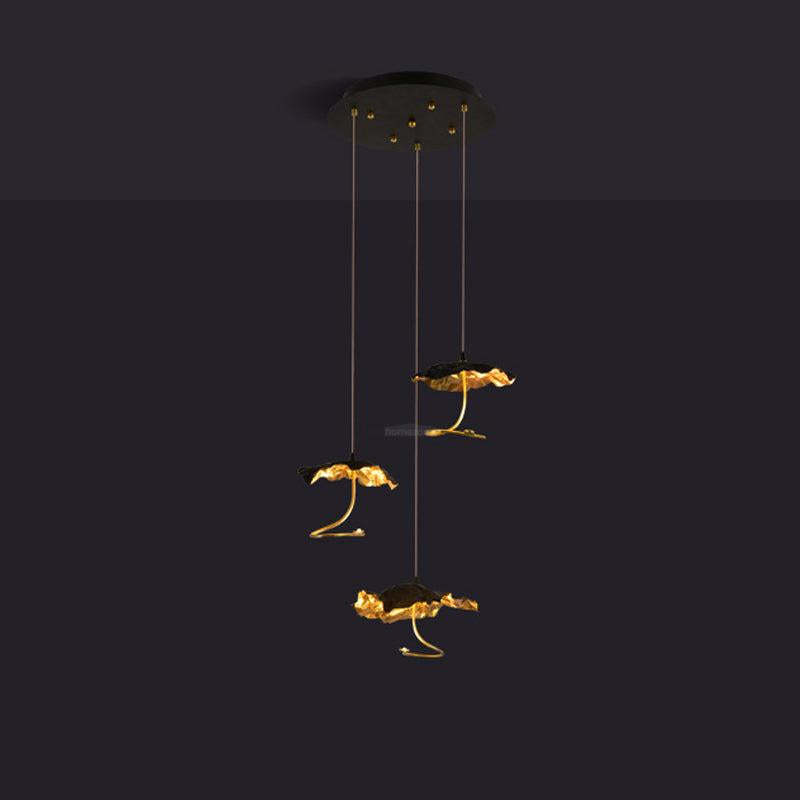 Brass Aviary Constellation Chandelier with 1/3/6/10/17/22 heads-Sylvia Space