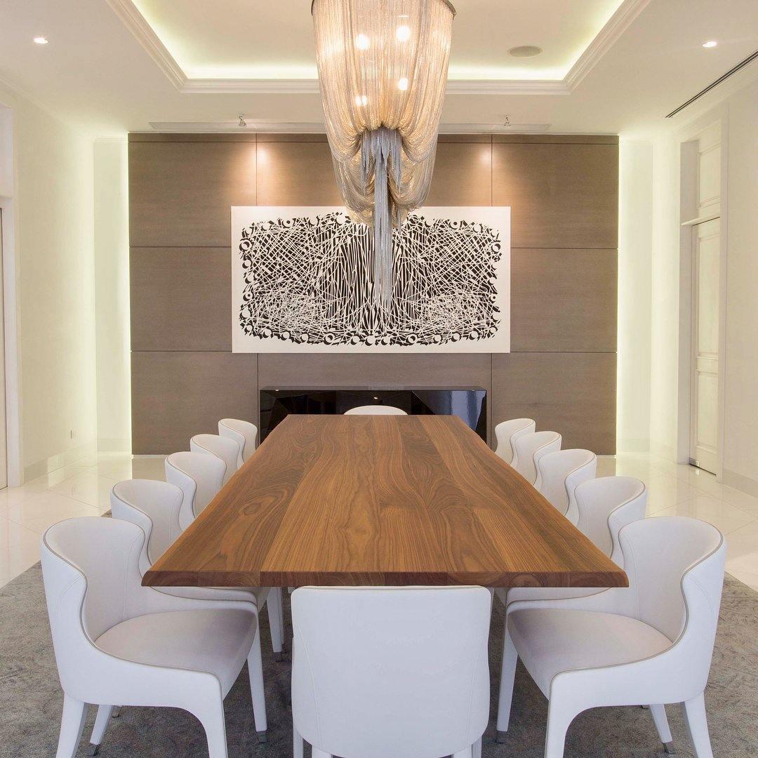 Shimmering Chandelier with Chains-Sylvia Space