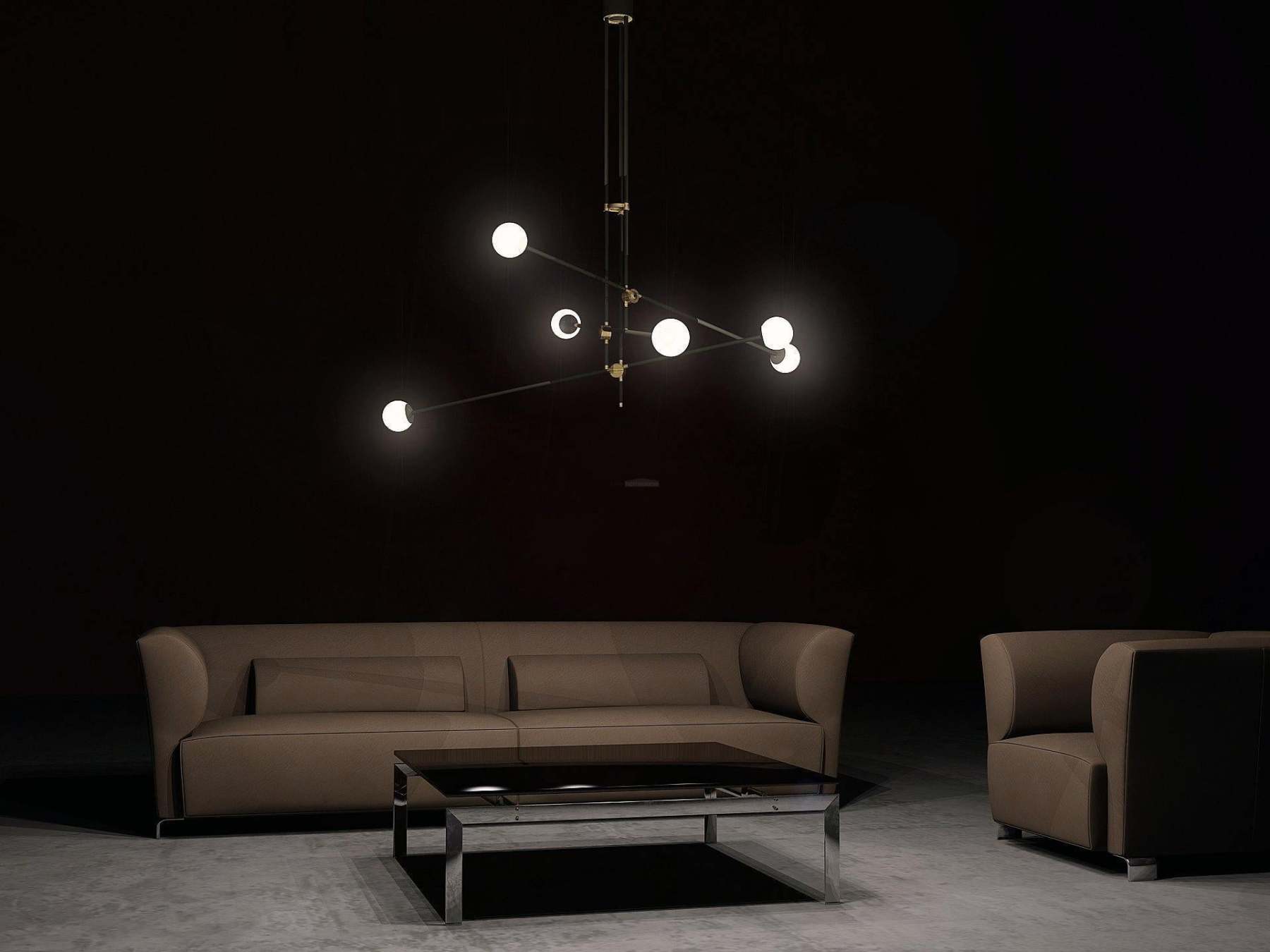 SI Chandelier with 2//3/4/6/9/12 heads-Sylvia Space