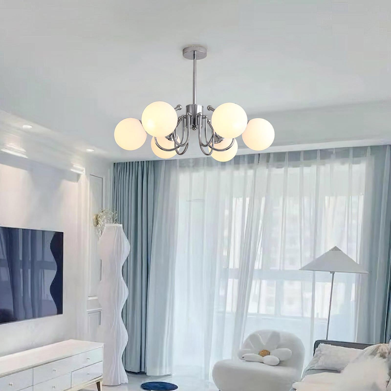 Bianca Chandelier with 3/5/6 heads-Sylvia Space