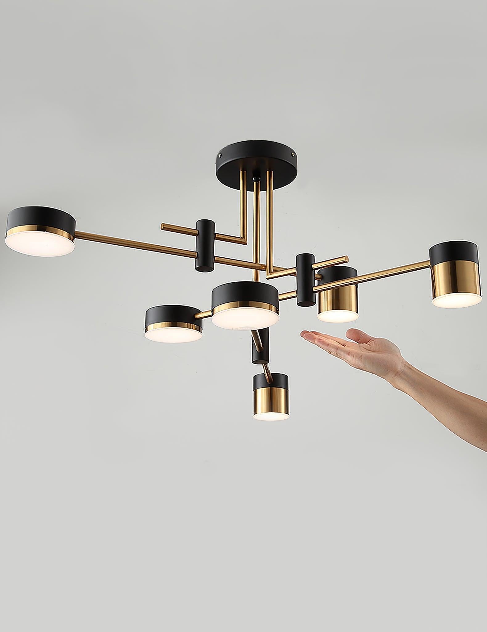 Spider Jewel Style Chandelier-Sylvia Space